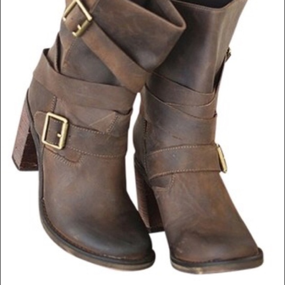 Jeffry Campbell France Wrap Strap Boots